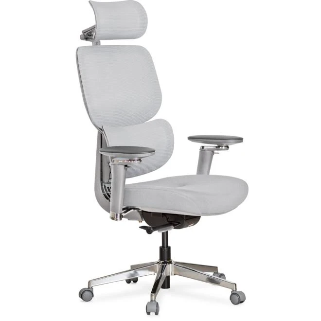 Крісло офісне Mealux D2 Air Fabric Grey (HF-D2 F/G)